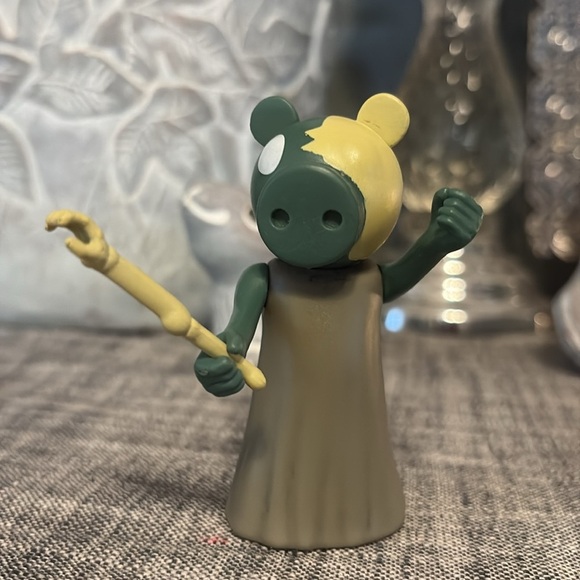 Mini Roblox Piggy Authentic ZomPiggy Action Figure Figurine Toy PhatMojo - Picture 10 of 13